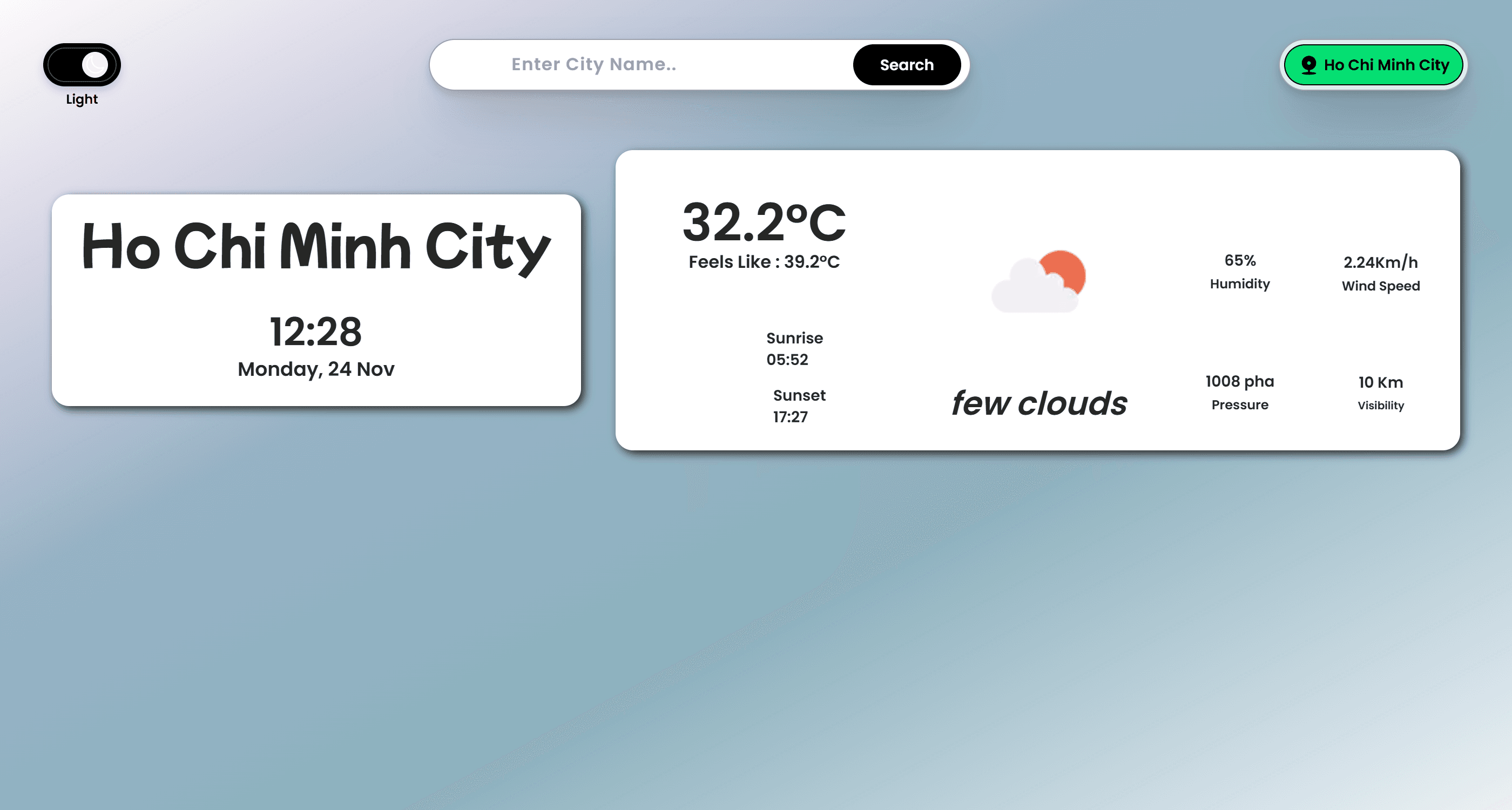 Weather WebApp